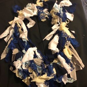 Handmade scrappy scarf TRADE!